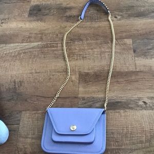 Henri Bendel purple purse